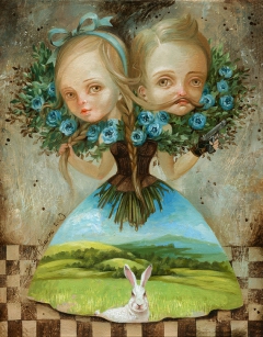 Virgo twins by Nataliya Derevyanko