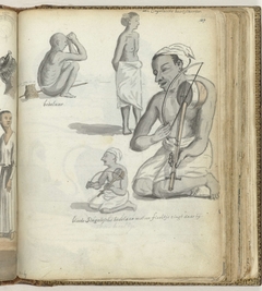 Volkstypen op Ceylon by Jan Brandes