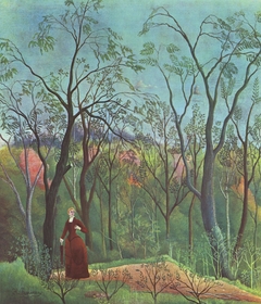 Walk in the Wood by Henri Rousseau