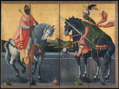 Western Kings on Horseback by Anonymous