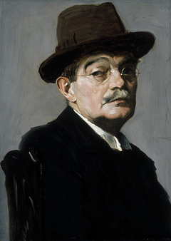William Strang, 1859 - 1921. Artist (Self-portrait) by William Strang
