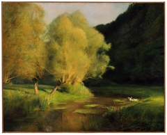 Willows by a Stream by Pascal Dagnan-Bouveret