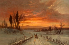 Winter Sunset by Benjamin Champney