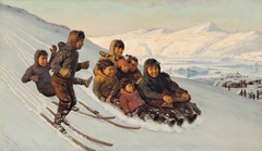 Wintertime in Greenland by Carl Rasmussen