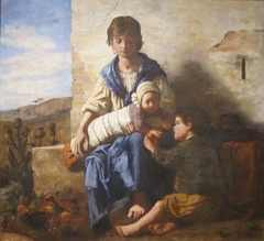 Woman and Children by Elizabeth Boott