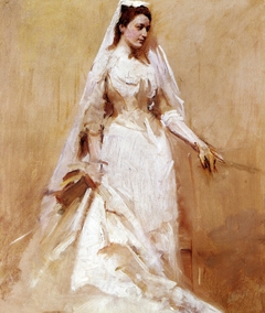 A Bride by Abbott Handerson Thayer