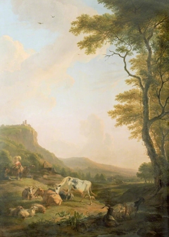 A Pastoral Scene by Balthasar Paul Ommeganck