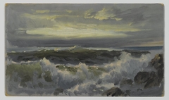 A Rough Surf by William Trost Richards