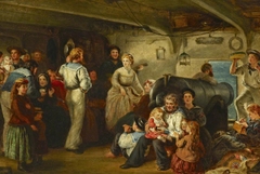 A scene between decks by Charles Hunt