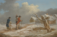 A Soldier's Return by George Morland