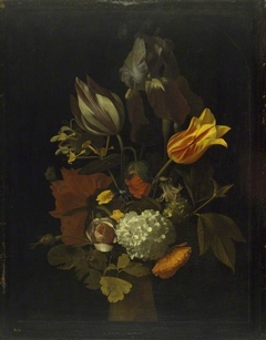 A Vase of Flowers by Godfried Schalcken