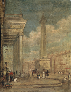 A View of O'Connell Street, Dublin by George Petrie