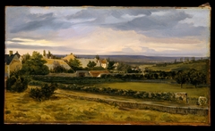 A Village in a Valley by Théodore Rousseau