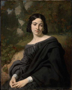 A Widow by Thomas Couture