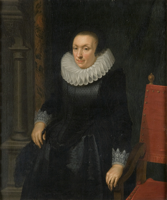 Abigael Fagel (1567-1637). Echtgenote van Nicolaas Cromhout by Anonymous