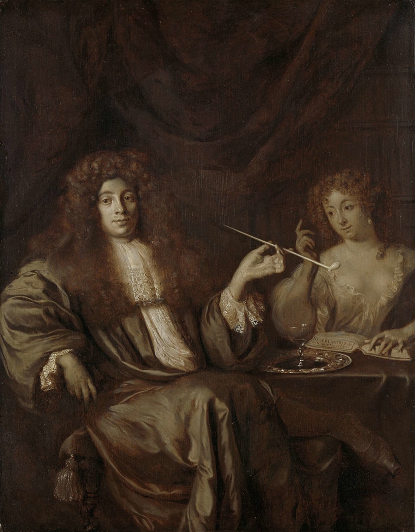 Adriaan van Beverland, Writer of Theological Works and Satirist, with a Prostitute
