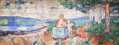 Alma Mater by Edvard Munch