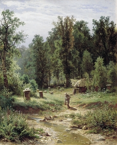 An Apiary in the Forest by Ivan Shishkin