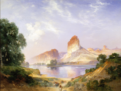 An Indian Paradise (Green River, Wyoming) by Thomas Moran