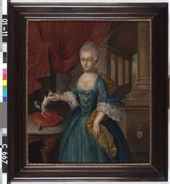 Anna Elisabeth Chasteleyn (1741-1773) by August Christian Hauck