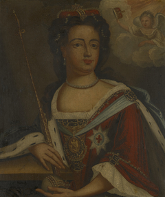 Anne, Queen of England (1665-1714) by J Cooper