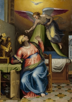 Annunciation to the Virgin by Unknown Artist
