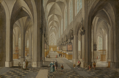 Antwerp Cathedral by Pieter Neeffs I