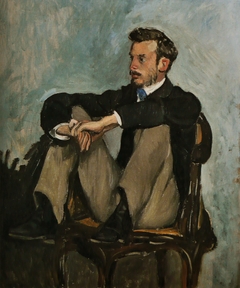 Pierre Auguste Renoir by Frédéric Bazille