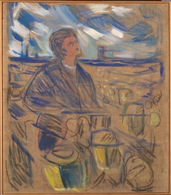 Bjørnstjerne Bjørnson Speaking to the People by Edvard Munch