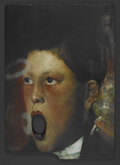 Boy Smoking by Joseph Decker