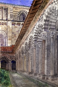 Cathedral Cloister at Le Puy by Cass Gilbert