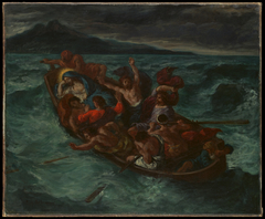Christ Asleep during the Tempest by Eugène Delacroix
