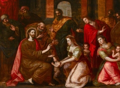 Christ blessing the Little Children ('Sinite Parvulos') by Anonymous