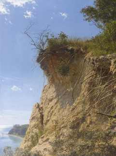 Cliff edge by August Jerndorff