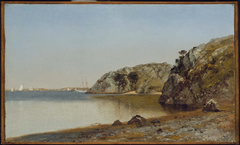 Cliffs at Newport, Rhode Island by John Frederick Kensett