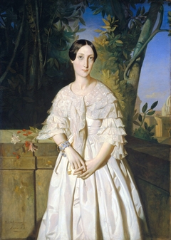 Comtesse de La Tour-Maubourg (Marie-Louise-Charlotte-Gabrielle Thomas de Pange, 1816–1850) by Théodore Chassériau