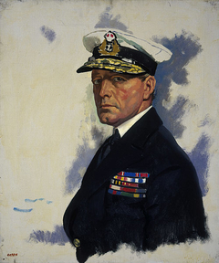 David Beatty, 1st Earl Beatty, 1871 - 1936. Admiral by William Orpen