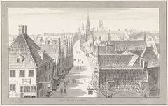 De Hoogstraat te Rotterdam by Cornelis Pronk