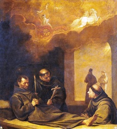Death of S. Francis of Assis by Alonso Cano