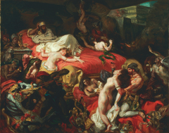 Death of Sardanapalus by Eugène Delacroix