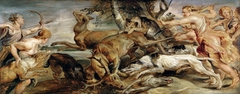 Diana's hunt (modello) by Peter Paul Rubens