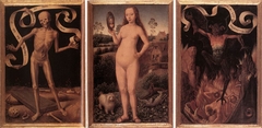 Earthly Vanity and Divine Salvation (obverse) by Hans Memling