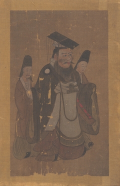 Emperor and Two Attendants by Anonymous