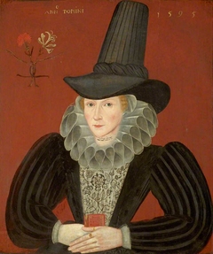 Esther Inglis, 1571 - 1624. Calligrapher and miniaturist by anonymous painter