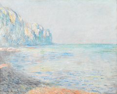 Foggy Morning at Pourville by Claude Monet