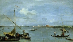 Forte S. Andrea Del Lido, Venice by Francesco Guardi