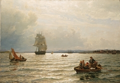 From the Inlet of Oslo by Hans Gude