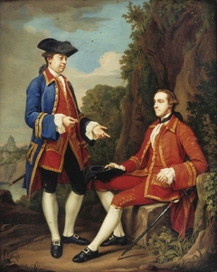 George Harry Grey, Lord Grey of Groby, later 5th Earl of Stamford (1737-1819) and his Travelling Companion, Sir Henry Mainwaring, 4th Bt (1726-1797) by Nathaniel Dance-Holland