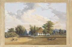 Gezicht te Rijswijk Batavia by Charles William Meredith van de Velde