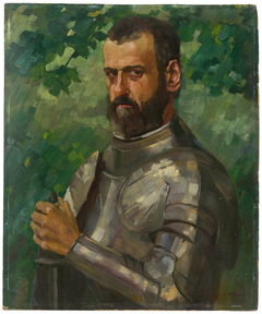 Half-length Portrait of a Man in Armor